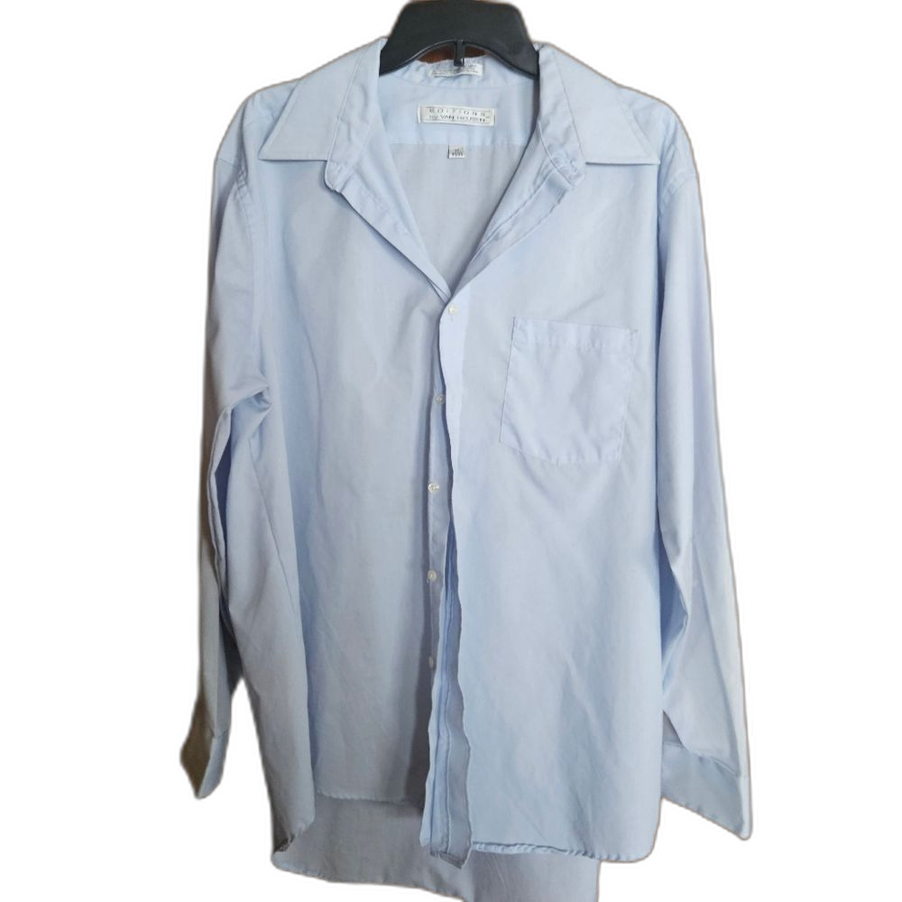 Elevate by Van Heusen Light Blue Men’s Dress‎ Shirt 17 34/35 | Casual Office